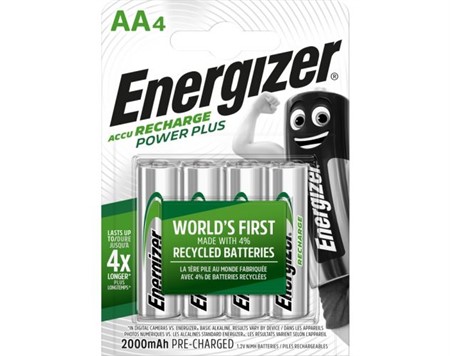 Energizer AA Recharge Extreme 4-pack